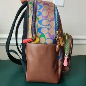 Coach Signature Court Rainbow Backpack ?️‍? Unisex Coach | Bags | Coach Signature Court Rainbow Backpack Unisex  main image 2